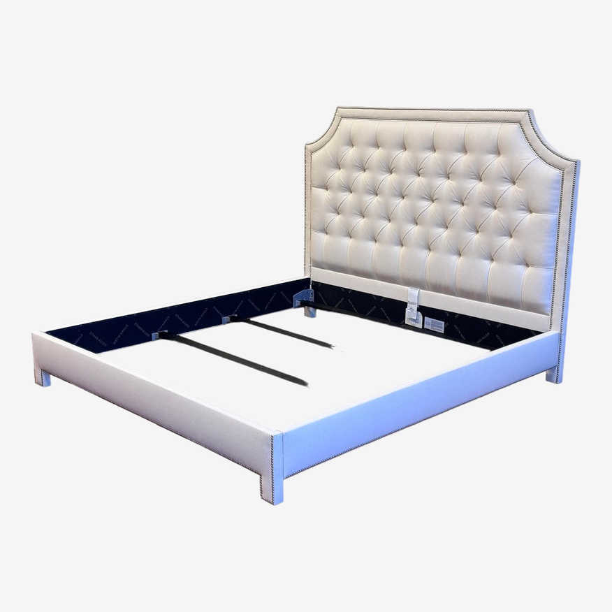 Eastern King Size Ethan Allen Alison Bed Frame - image 0