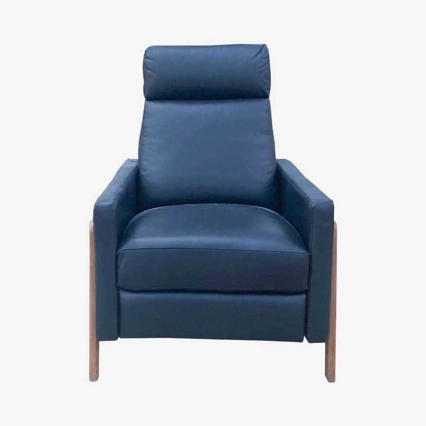 West Elm Spencer Wood Frame Recliner  - image 0