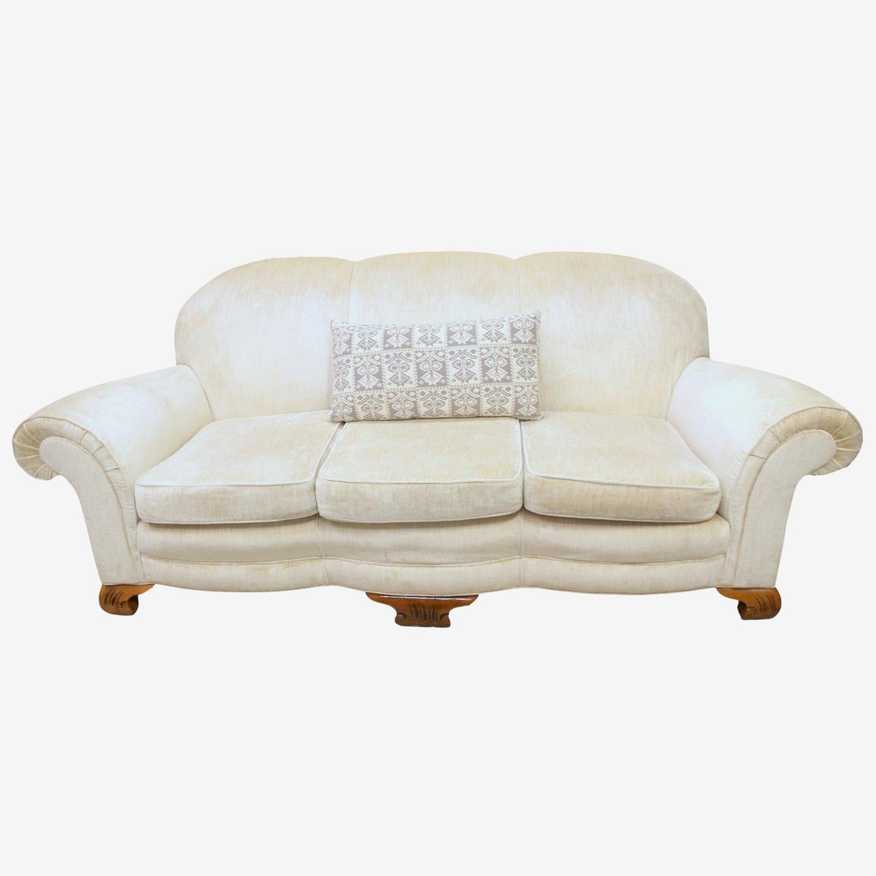 Ivory Sofa - image 0