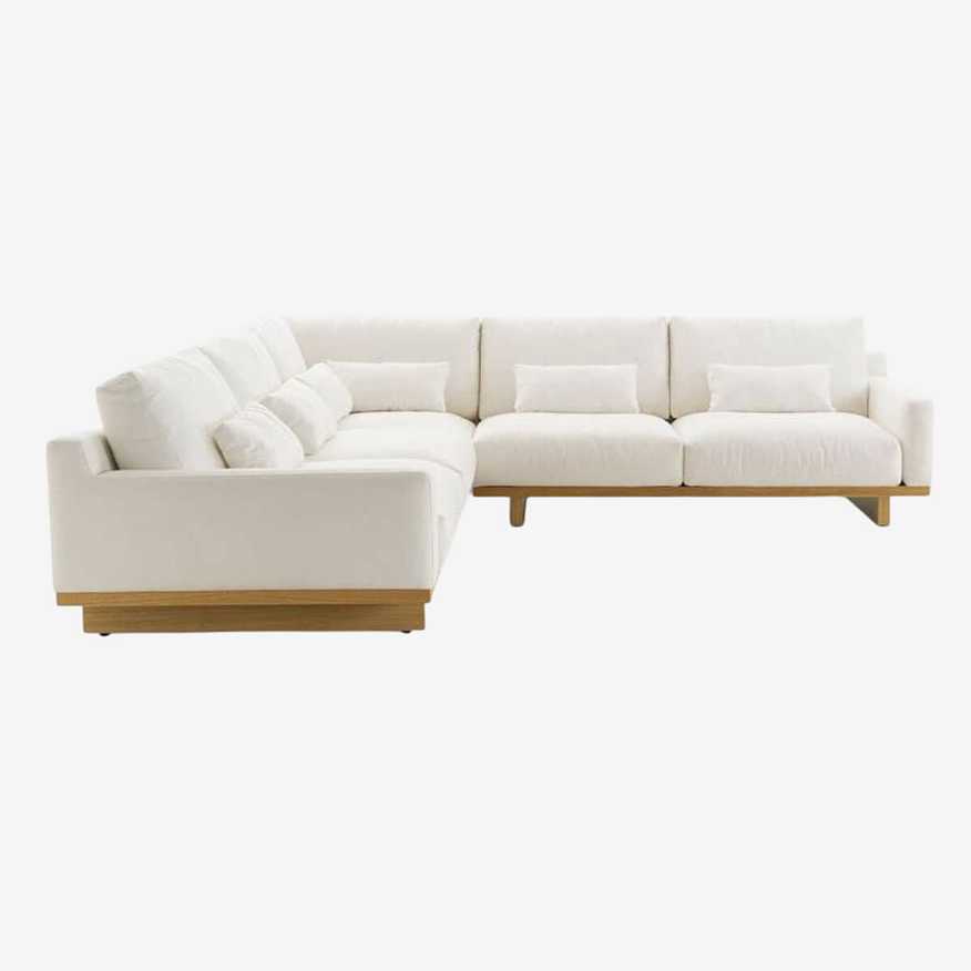  Mori Performance Fabric L-Shape Sectional Sofa By Castlery - New In Box - image 0