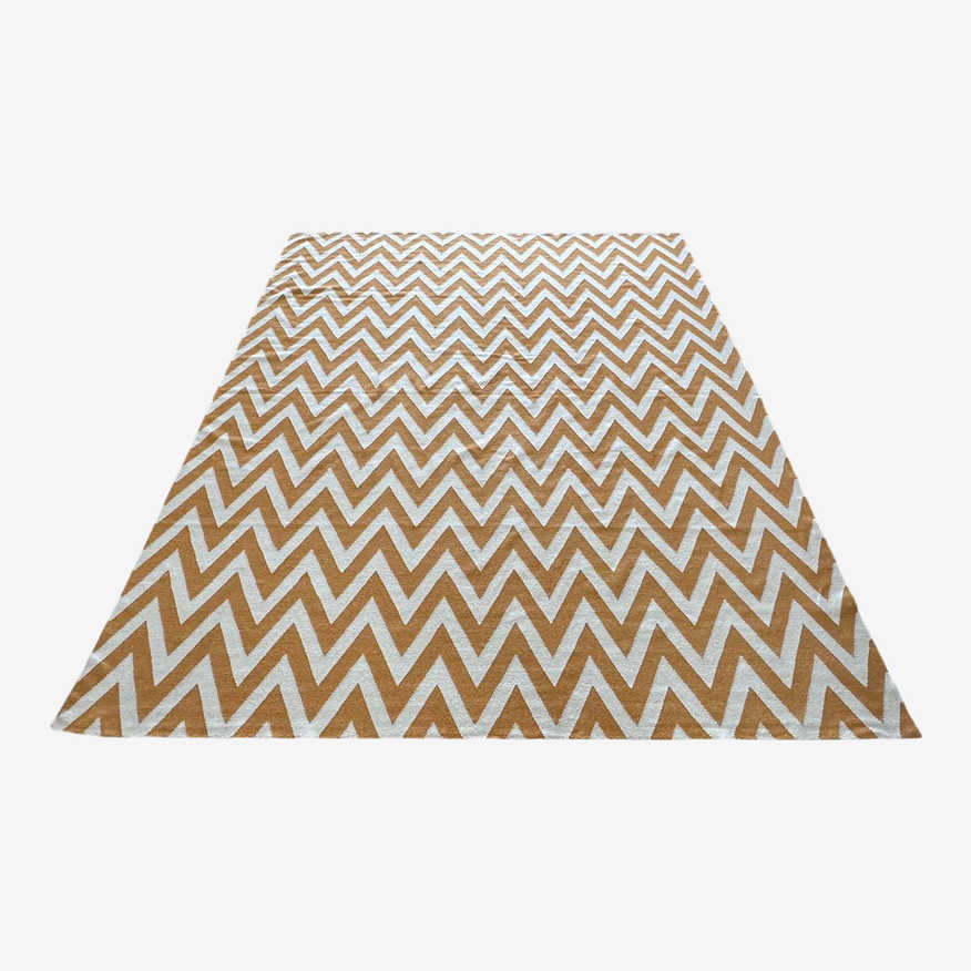 11ft8in X 14ft6in Chevron Flat Weave Area Rug - image 0