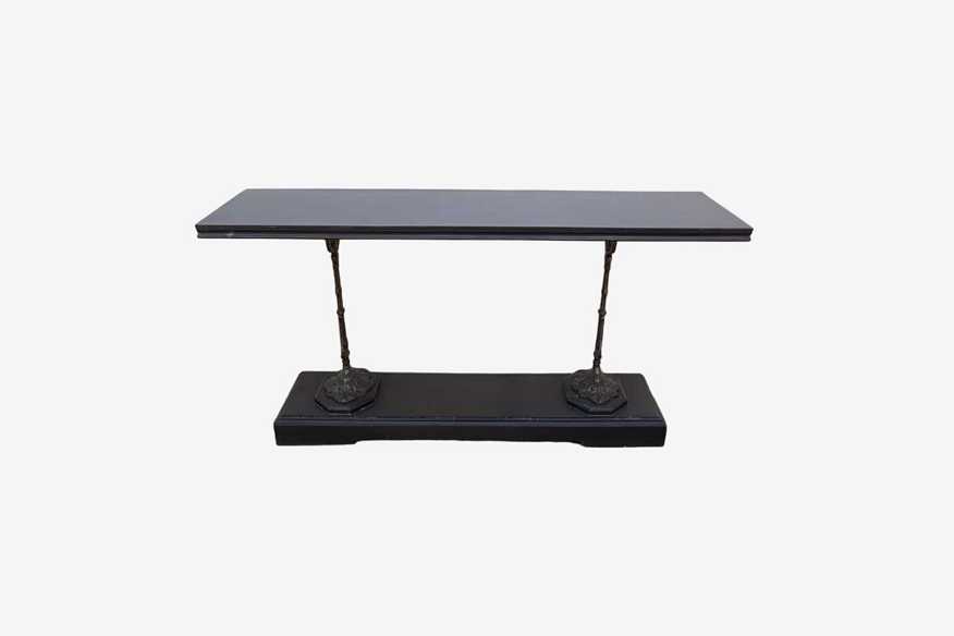 Restoration Hardware Zinc & Cast Iron Console Table - image 0