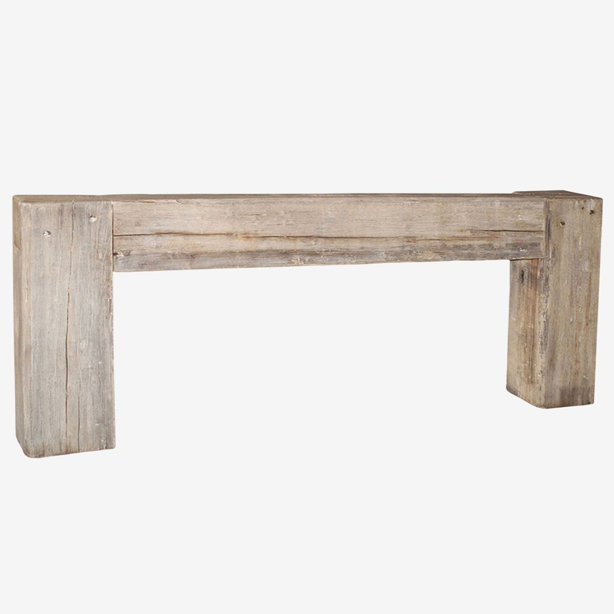 Timber Beam Console Rustic Salvaged Wood Beam Console - $3875 | Kashew | Kashew