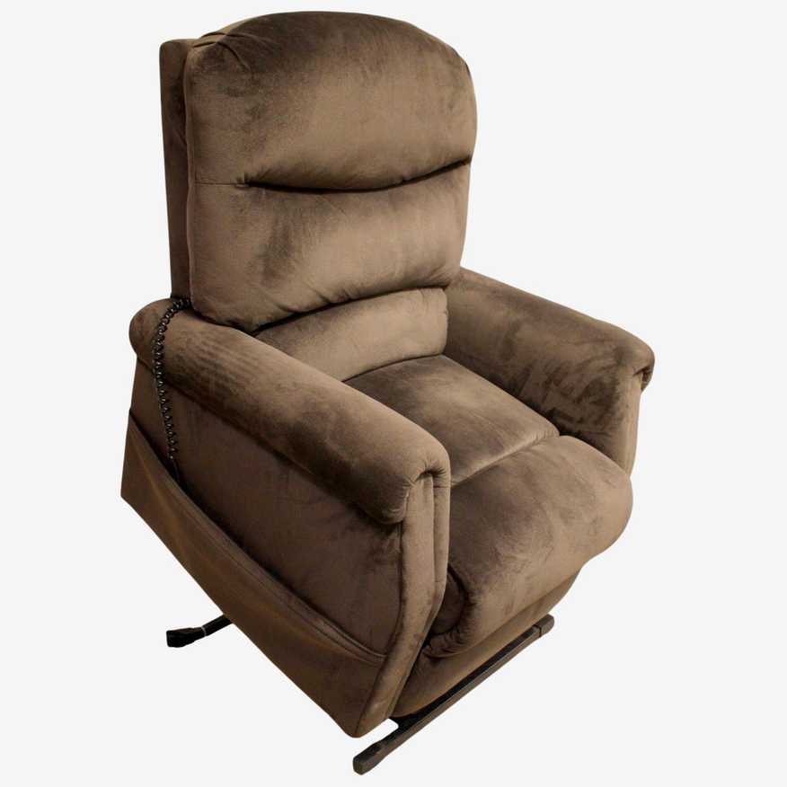 Irresistable Power Lift Recliner with Supreme Comfort, Brown, 1