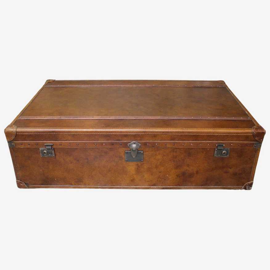 Restoration Hardware 'Mayfair' Steamer Trunk Coffee Table - image 0
