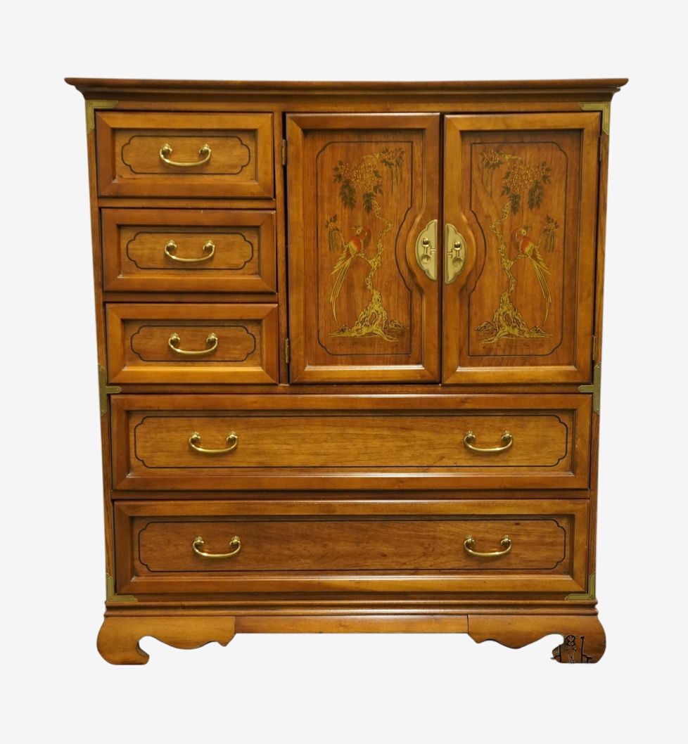 ◇Bassett Furniture　アメリカ製　ヴィンテージ　|　ローチェスト Bassett Furniture Forest Pine Collection Rustic Americana 81