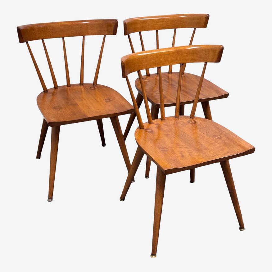 Mid 20th Century Paul McCobb for Planner Group Modern Side Chairs, Set of Three - image 0