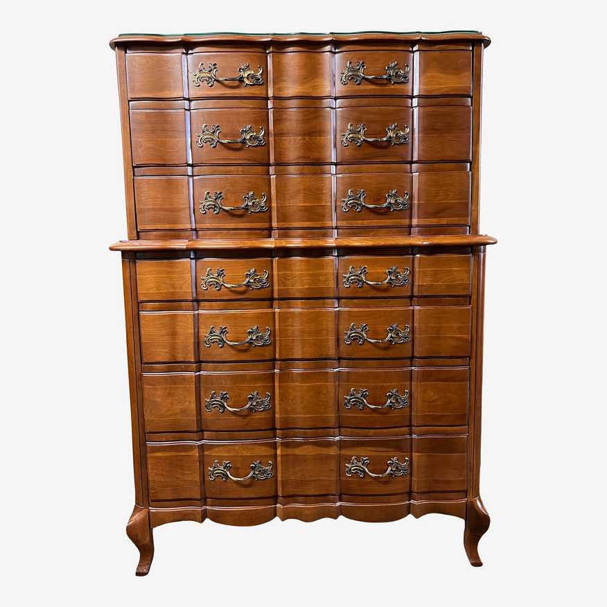 Sanford Furniture Company Permacraft French Country Chest on Chest Dresser - image 0