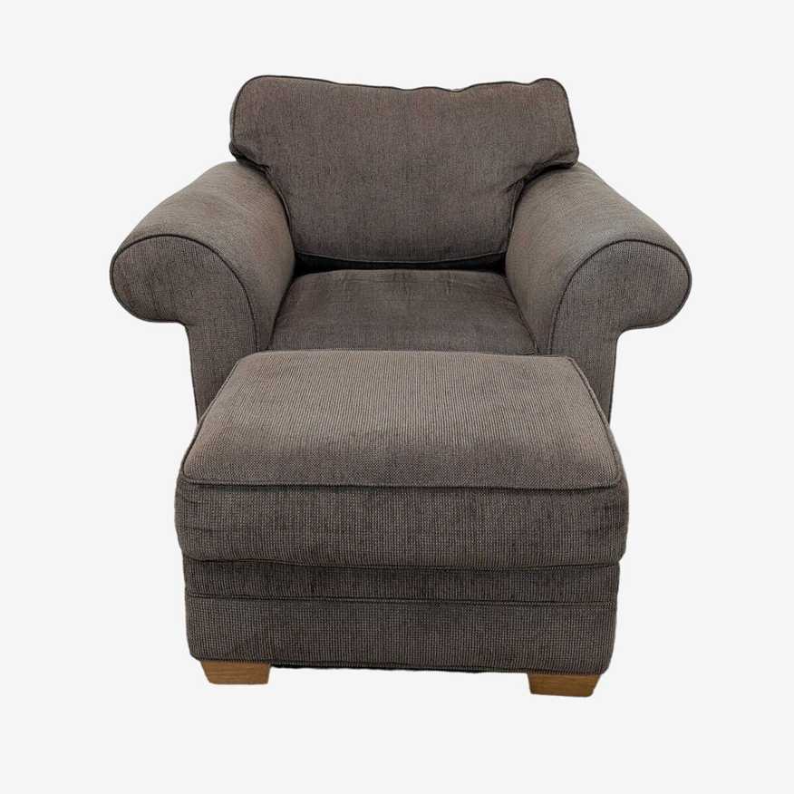 Macy's Lounge Chair and Ottoman  - image 0