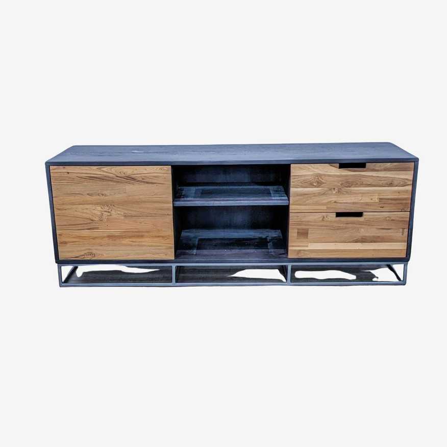 CB2 Congo Wood Media Console - image 0