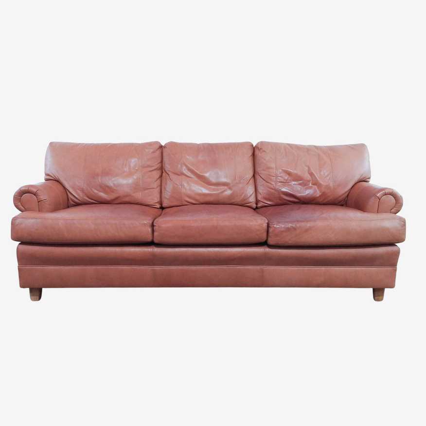 Classic Leather Sofa - image 0