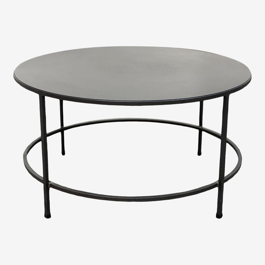 Room & Board Round Steel Coffee Table - image 0