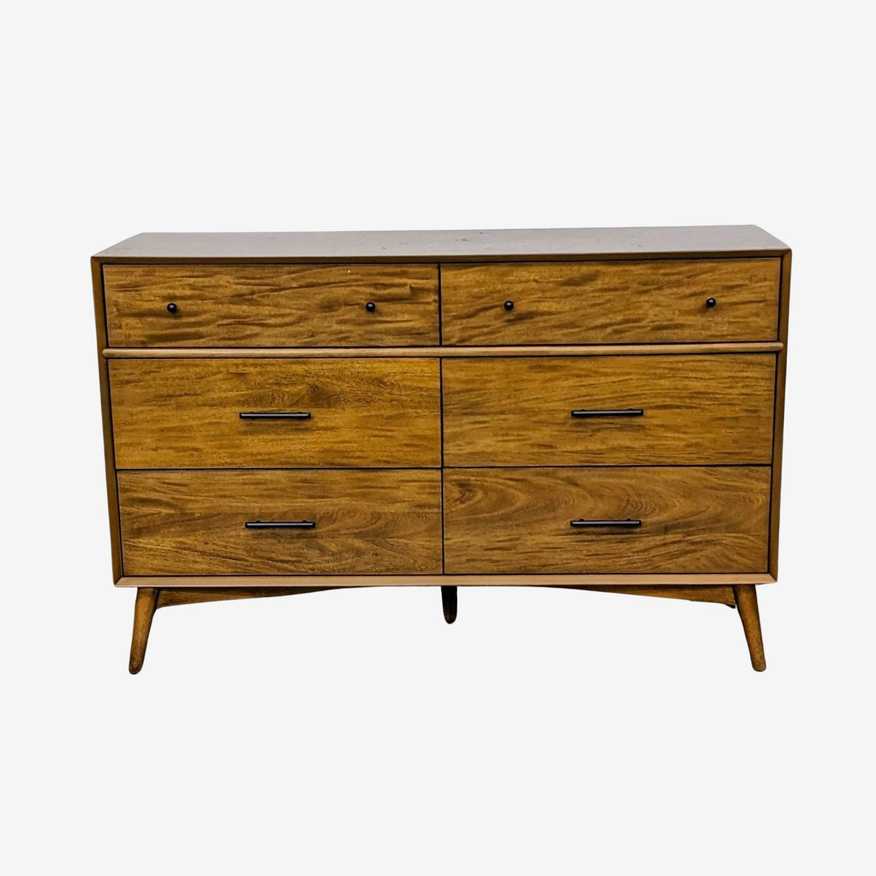 West Elm Mid-Century 6 Drawer Dresser - image 0