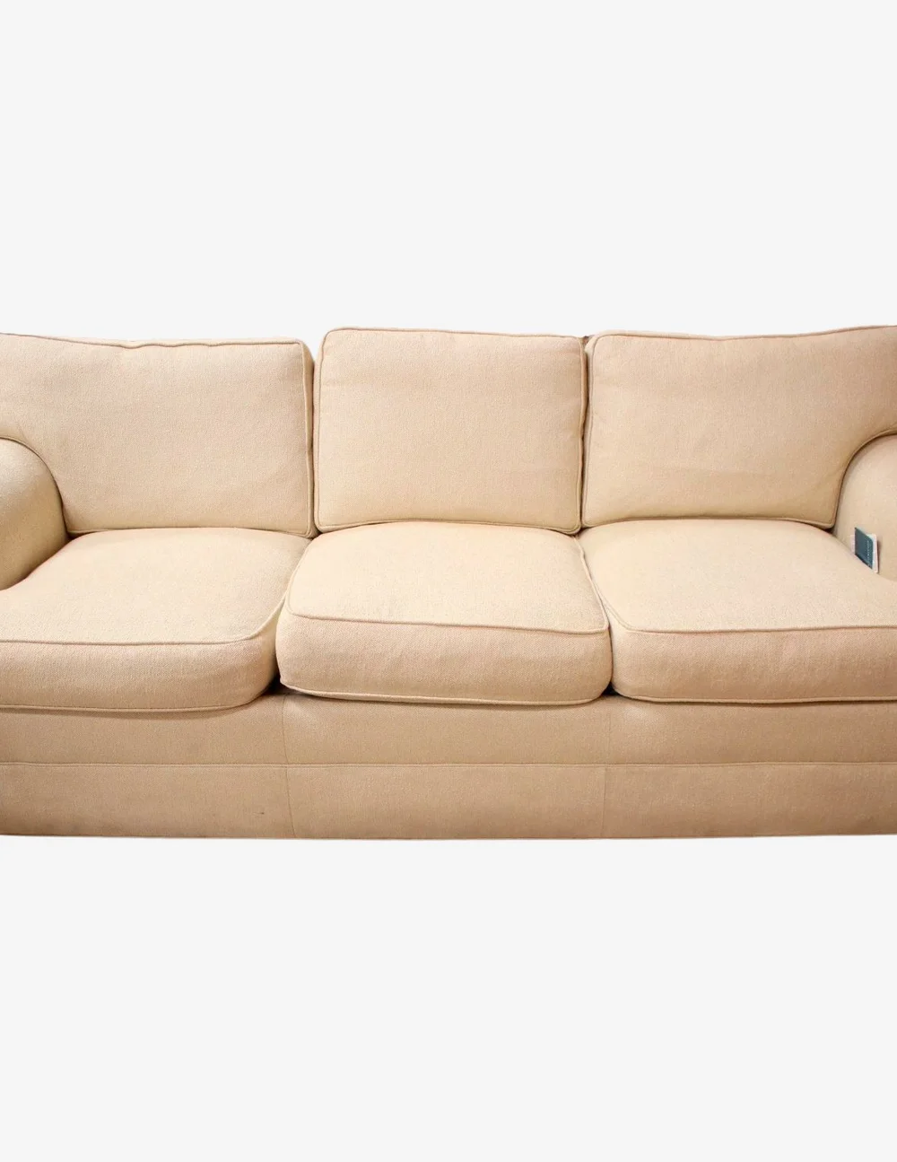 Drexel Heritage Ivory Herringbone Sofa - image 0