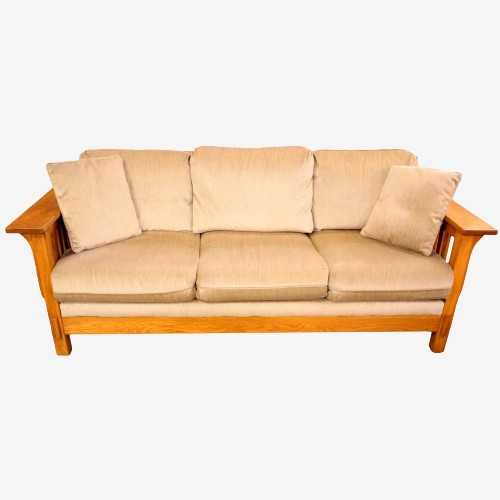 Flexsteel mission cheap style sofa