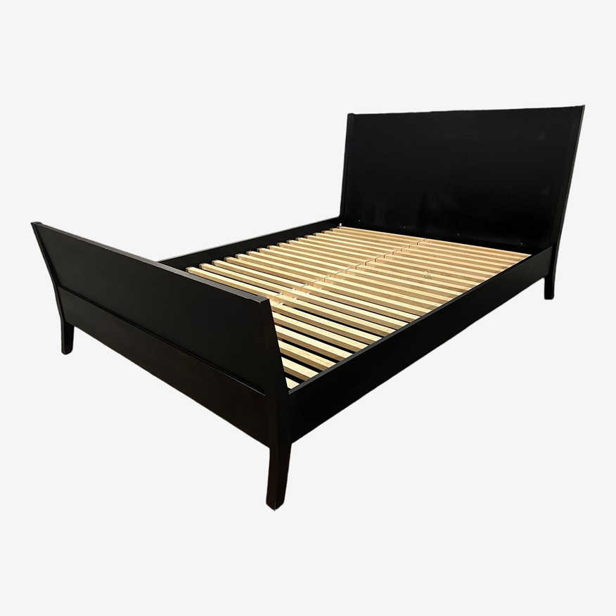 Queen Size Baronet Sleigh Bed Style Bed Frame - image 0