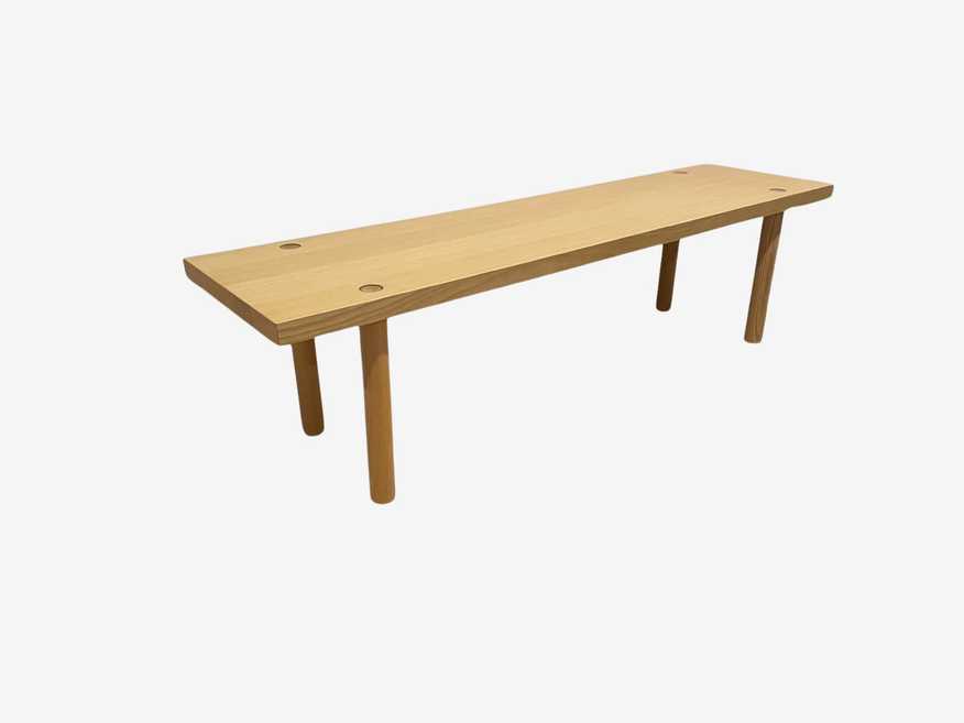 Ikea Scandinavian Wood Bench LC207-8 - image 0