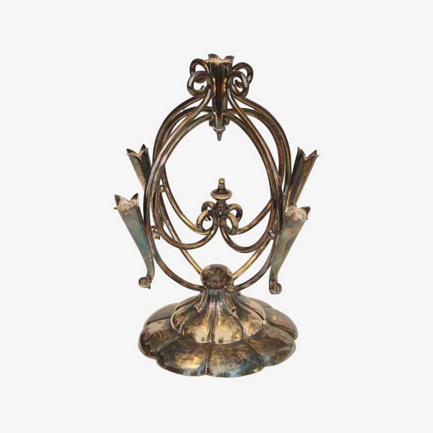 Antique Art Nouveau Candelabra - image 0