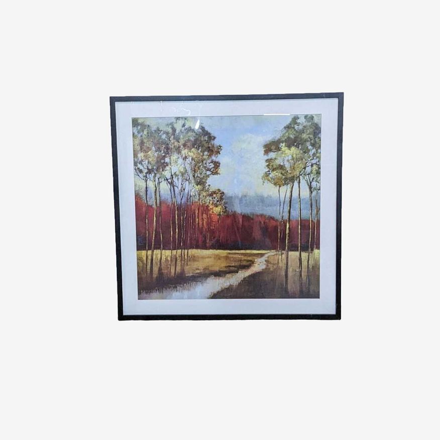 "In the Horizon II" Framed Landscape Painting - image 0