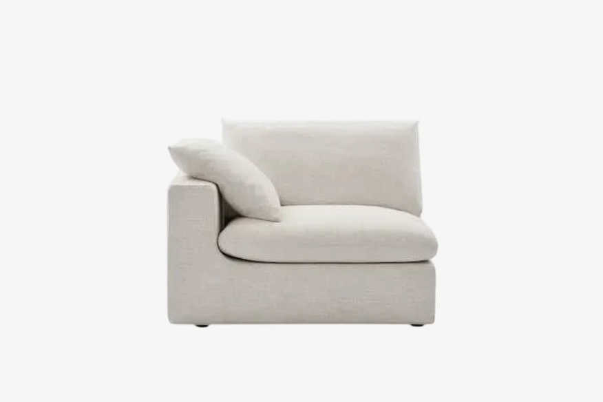 Castlery Dawson Left Arm Sofa Couch Beach Linen FFE258-401 - image 0