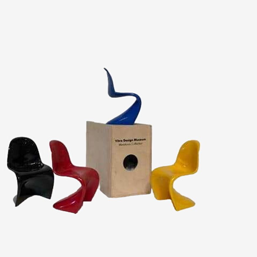 Vitra Miniatures Panton Chairs Set of 5 - image 0