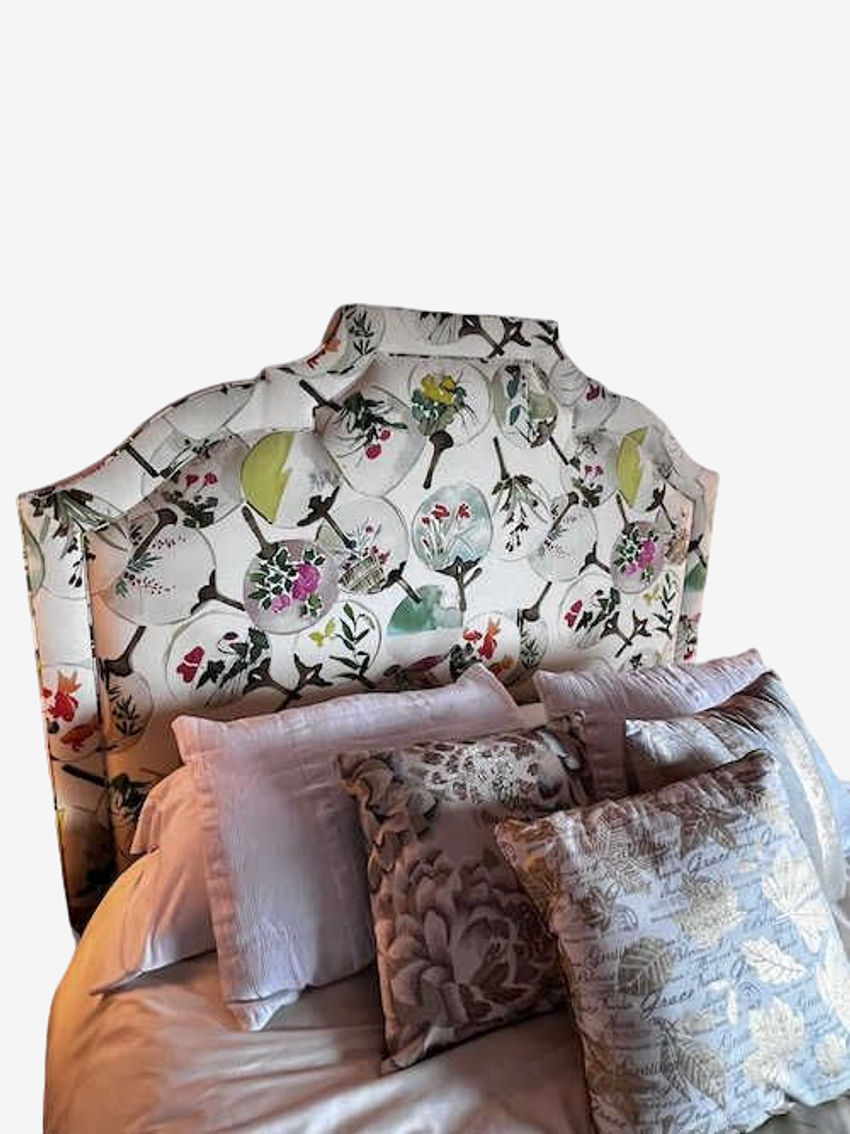 Parker Furniture Floral Upholstered Bed Frame JY241-7 - image 0