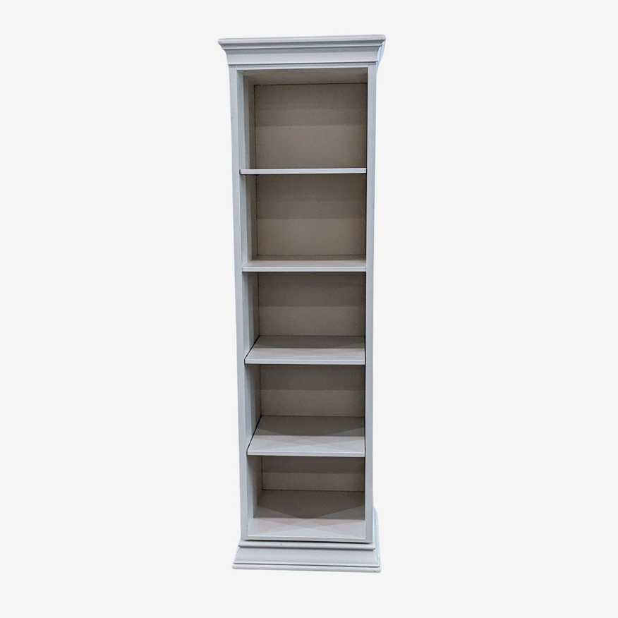 Pottery Barn Display-It 20.5" Rotating Bookcase with Mirror - image 0