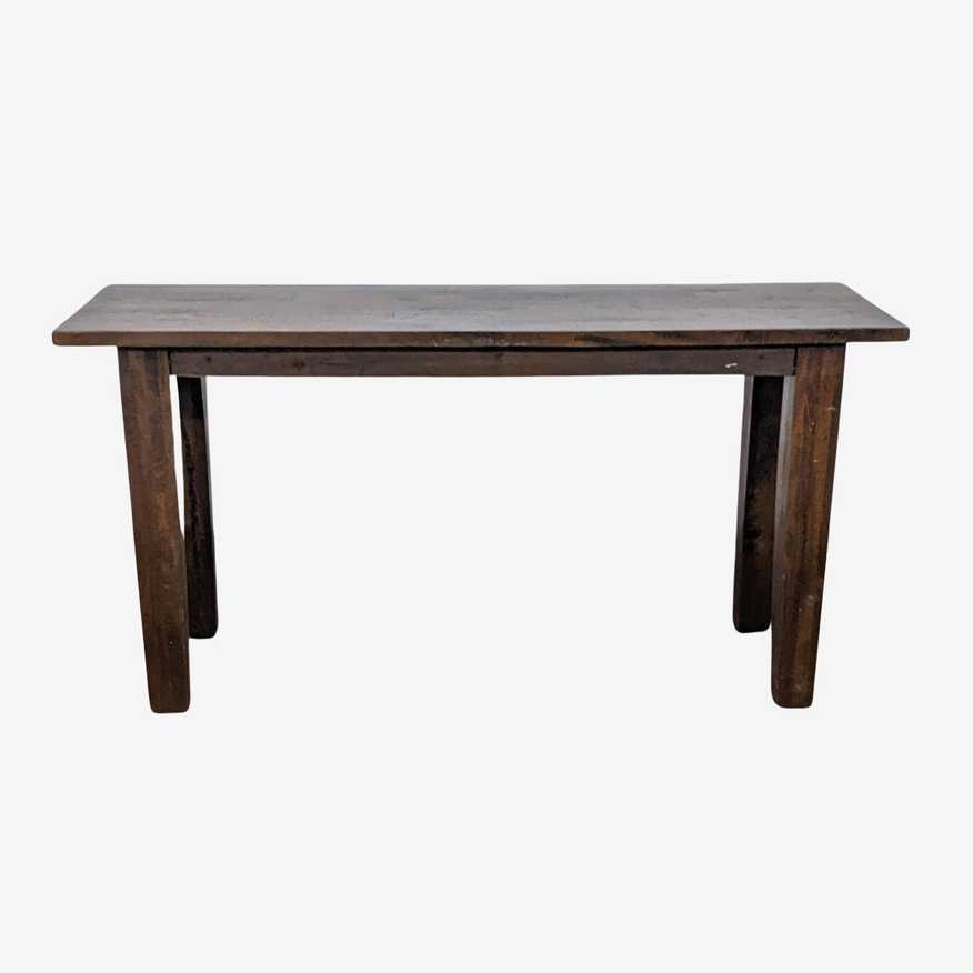 Crate and Barrel Wood Console Table - image 0