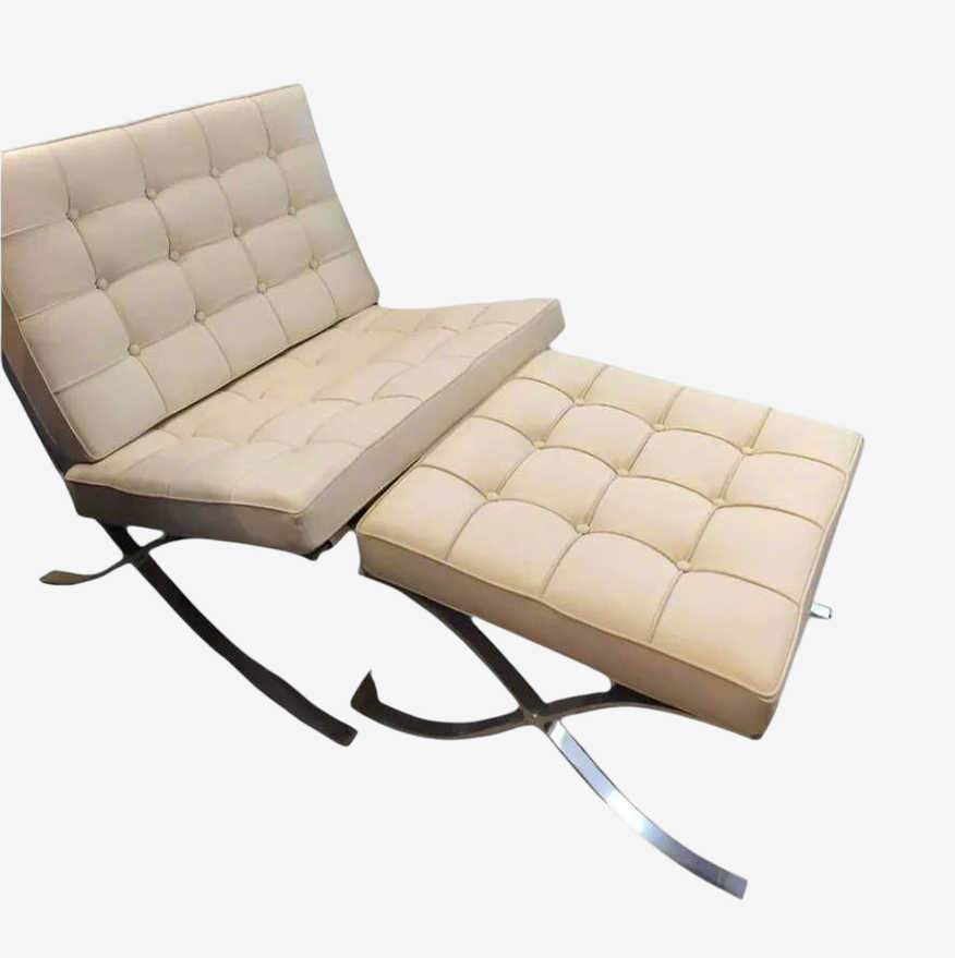 Barcelona Style Leather Chair - image 0