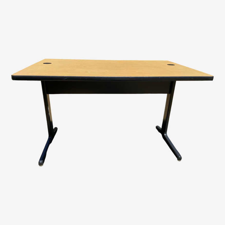 1980s Vintage Mid Century Modern Herman Miller Office Desk - image 0