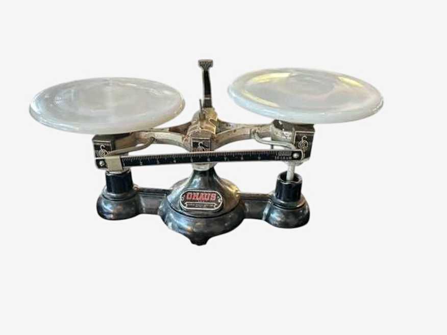 Vintage Ohaus triple beam balance scale - image 0