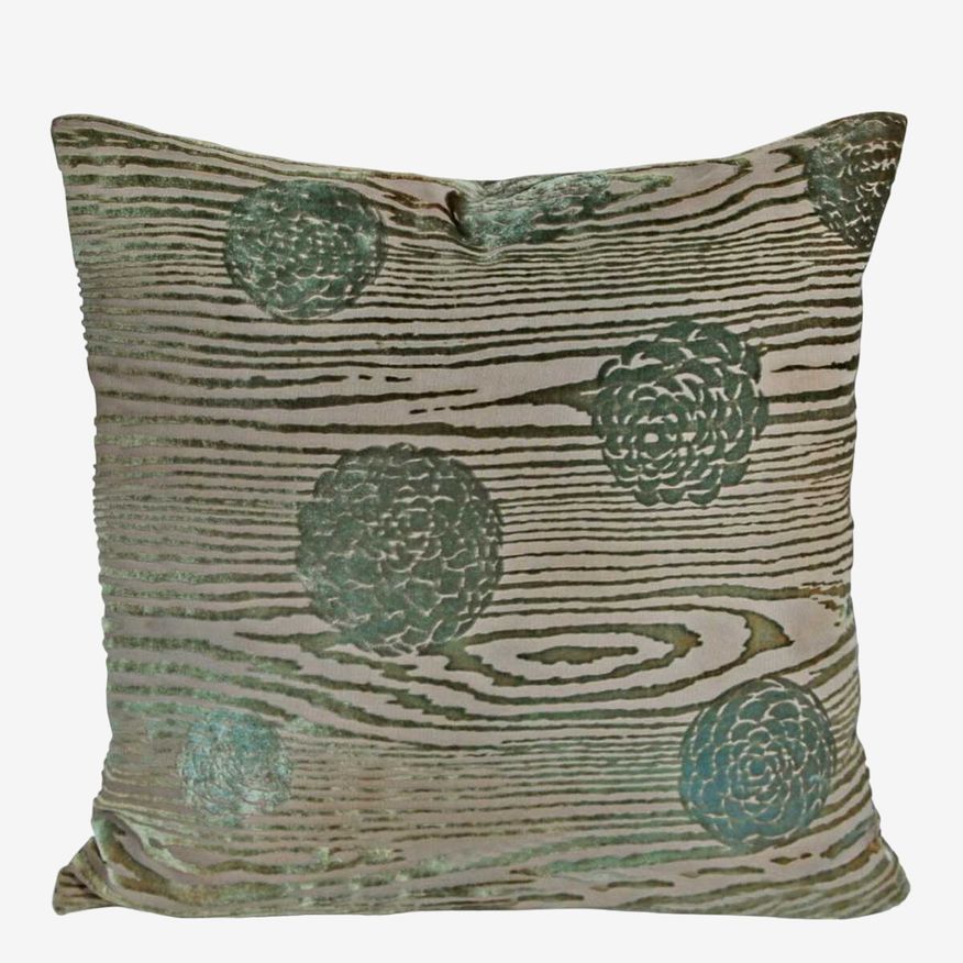 Decorative Pillow with Floral Design - image 0