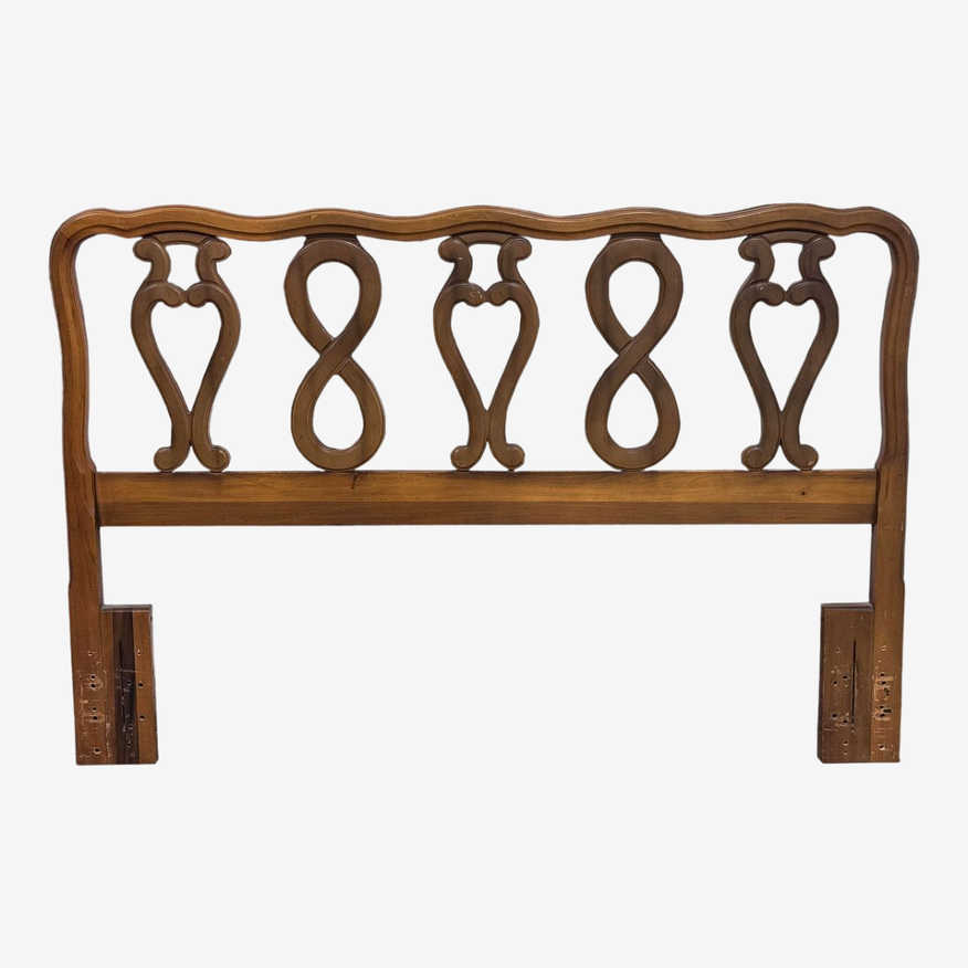 Queen Size Vintage French Provincial Headboard - image 0