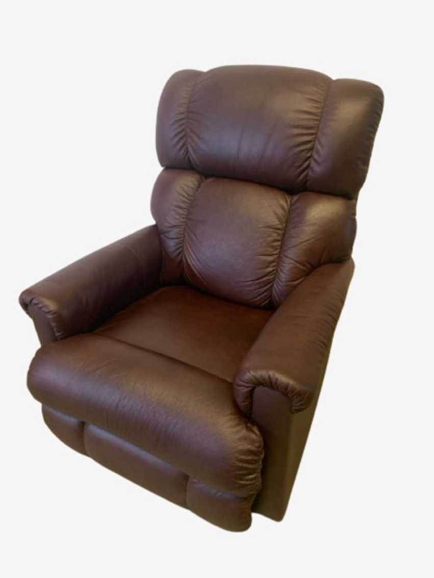 LA-Z-BOY Red Leather Rocking Recliner - image 0