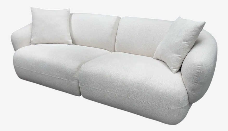 Castlery Auburn Chalk Boucle Performance Fabric Modular Sofa - image 0