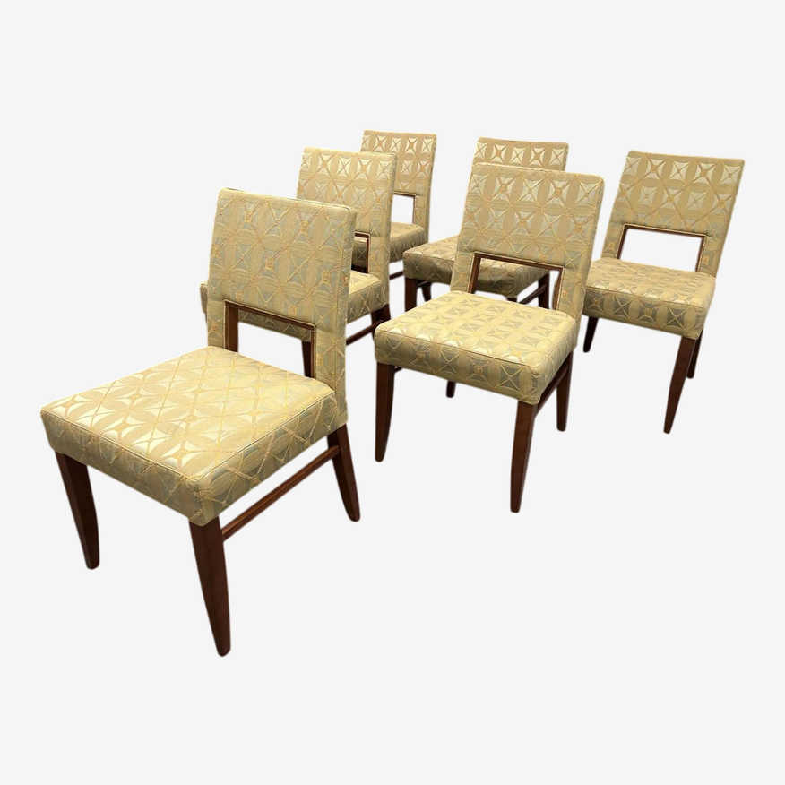 Loewenstein Custom Dining Chairs, Set of Six - image 0