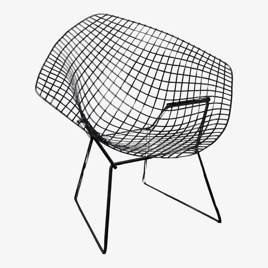 Mid 20th Century Harry Bertoia Diamond Lounge Chair - image 0
