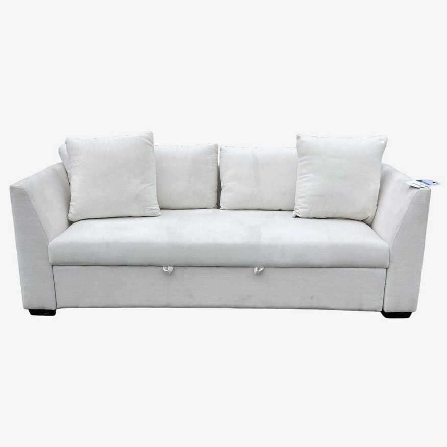 Thomasville White Trundle Sleeper Sofa  - image 0