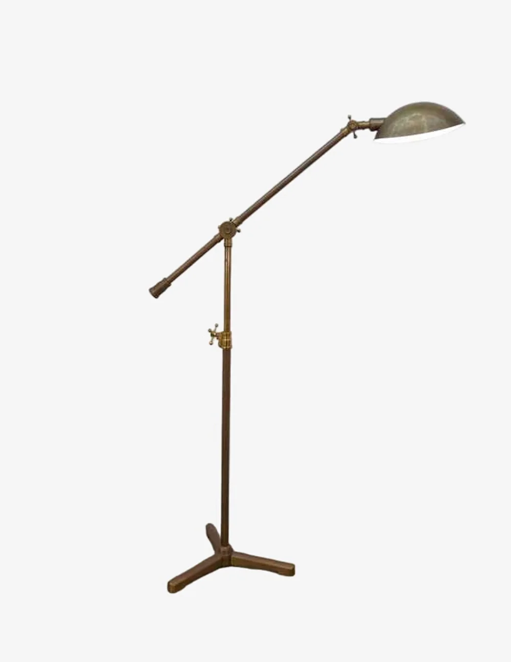 Visual Comfort Modern Gunnar 1-Light Black Satin Gold Pendant - image 0