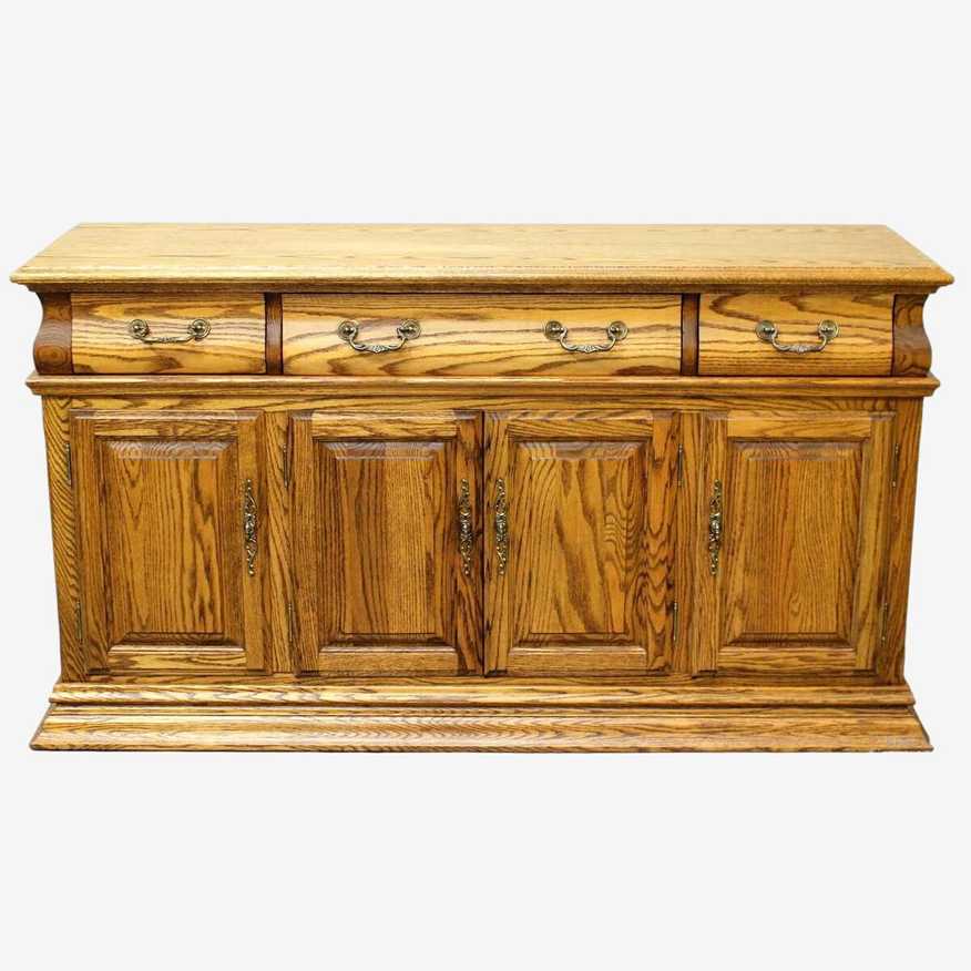 Kushwood Mfg. Solid Oak Sideboard - image 0