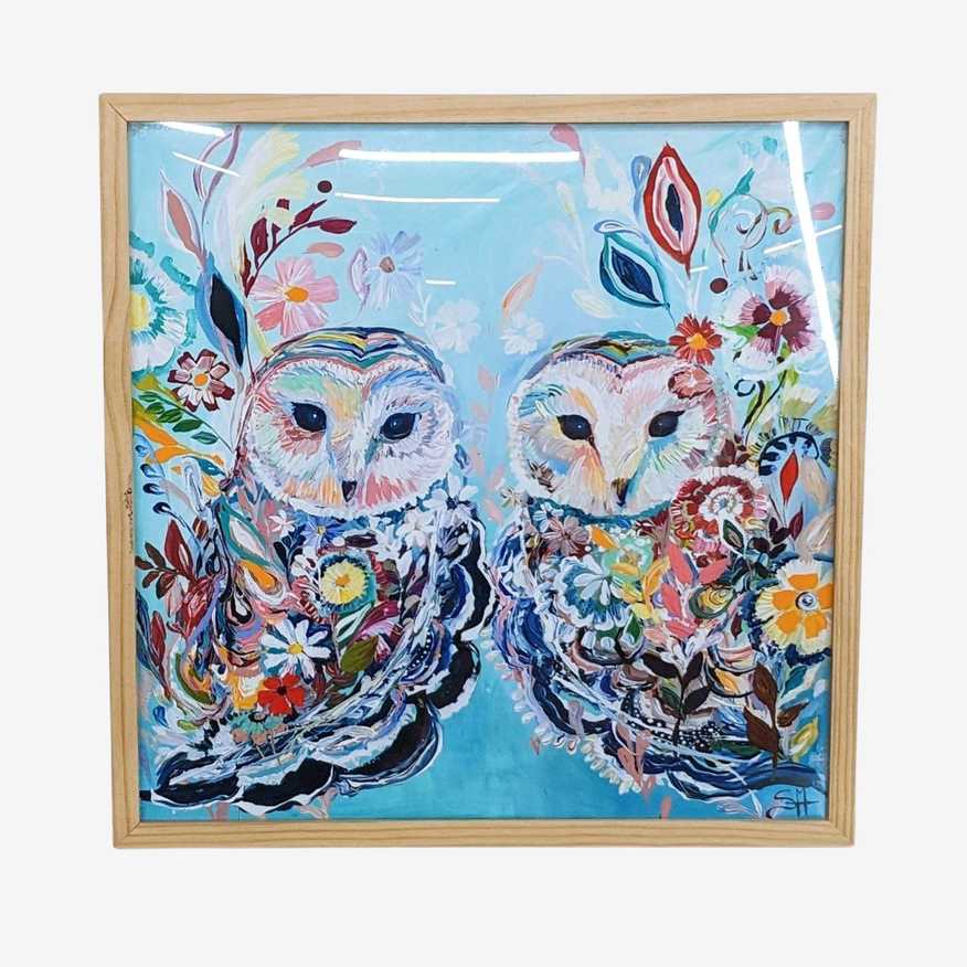 “Sunburst Duo” Art Print by Starla Michelle Halfmann - image 0