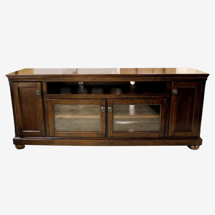 Ashley Walnut Media Console - image 0