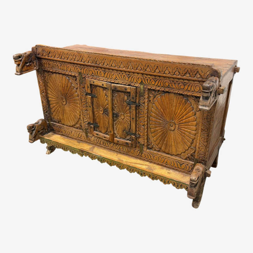 Antique Spanish Colonial Storage Credenza - image 0