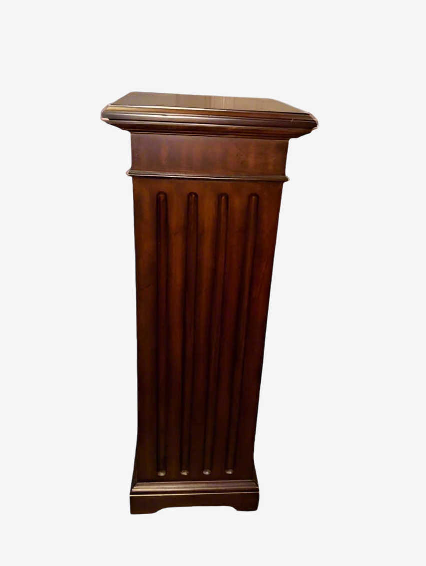 Wood Pillar Column Plant Stand SH265-24 - image 0
