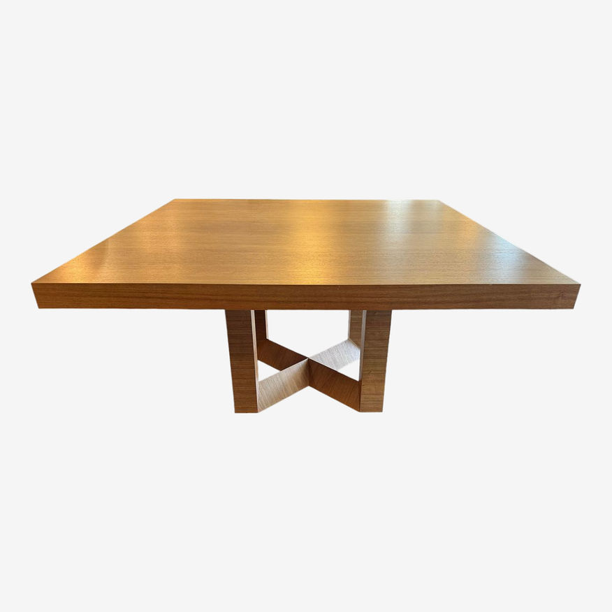 Custom Design Contemporary 60 Inch Square Dining Table - image 0