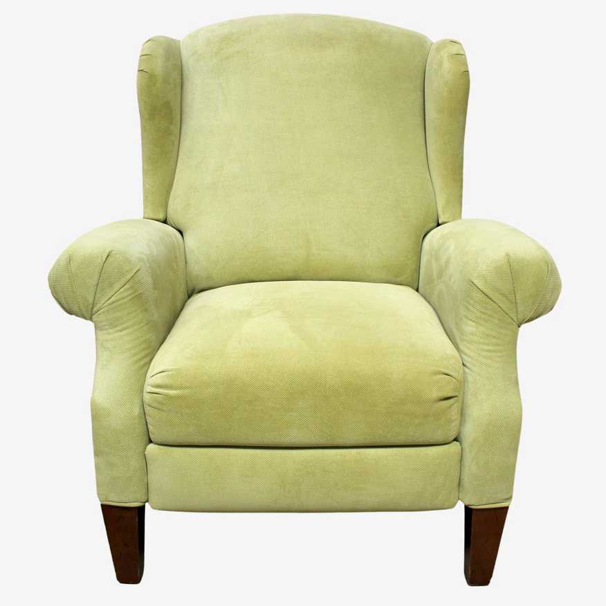 Lane Lime Wingback Recliner - image 0