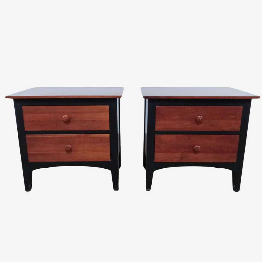 Pair of Ethan Allen American Impressions Two Drawer Nightstands - image 0