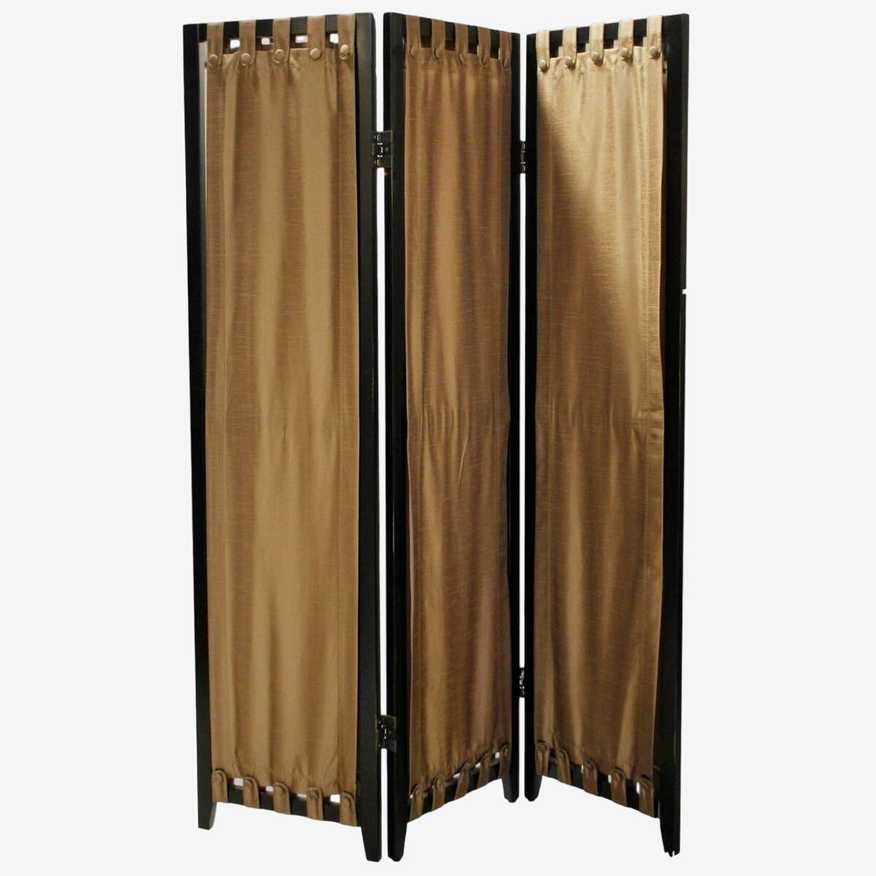Pier 1 Imports 3 Panel Fabric Room Divider - image 0