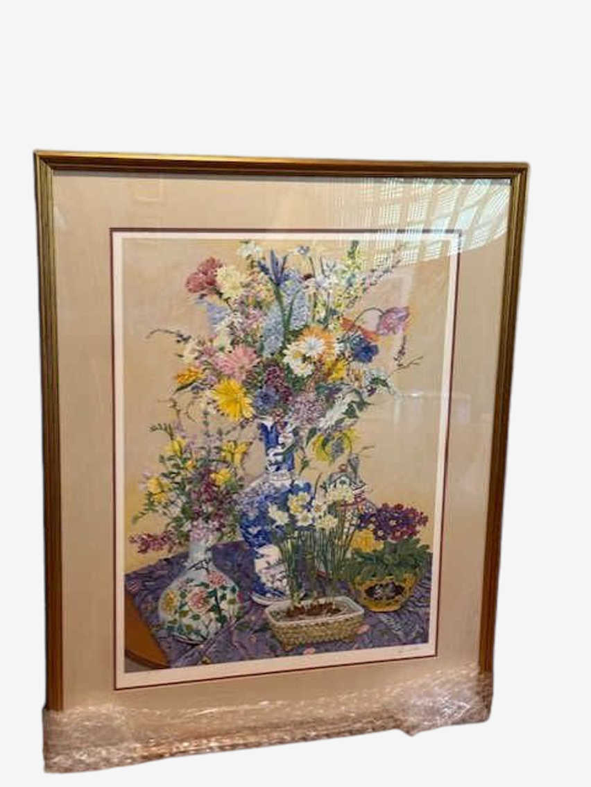John Powell "Thoughts of Spring" Original Serigraph AP Signed Numbered Art SH265-17 - image 0