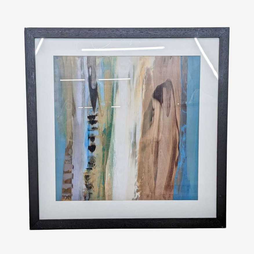 Framed Abstract Art Print From Z-Gallerie - image 0